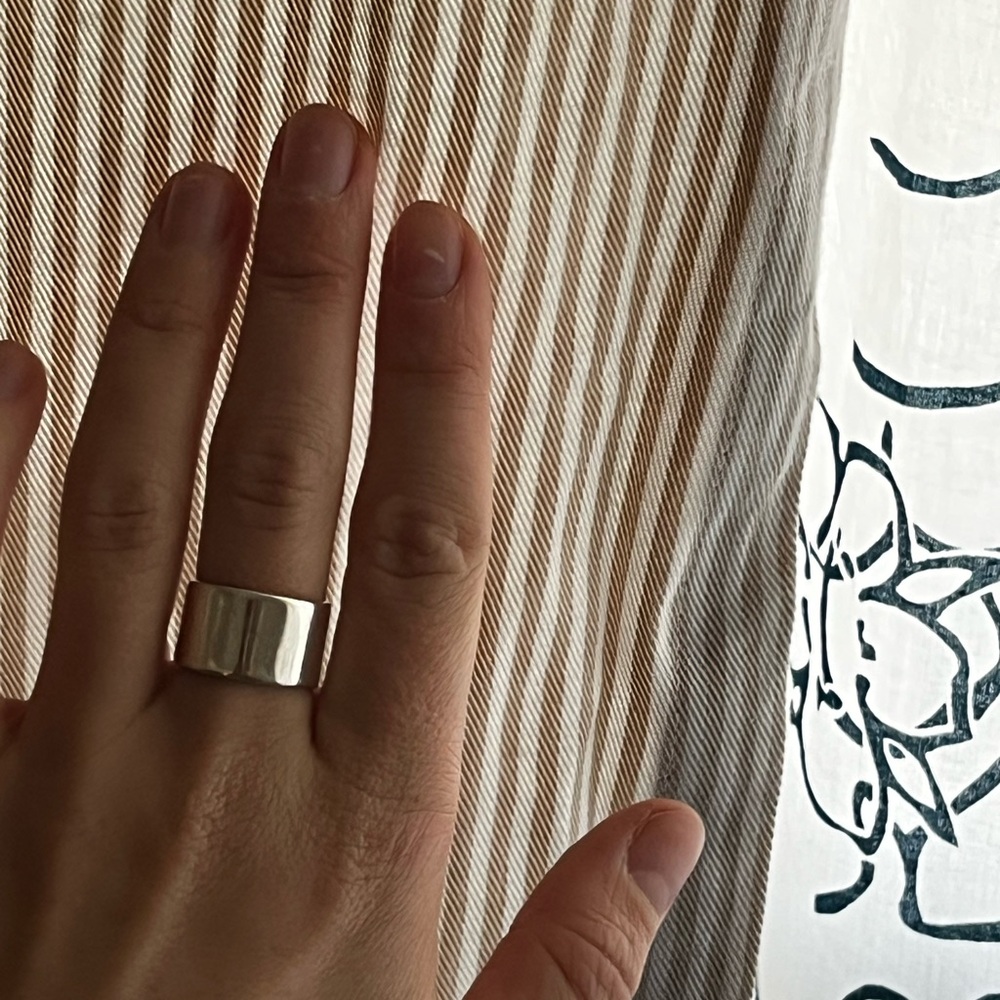 Solid Silver Band Ring (925)